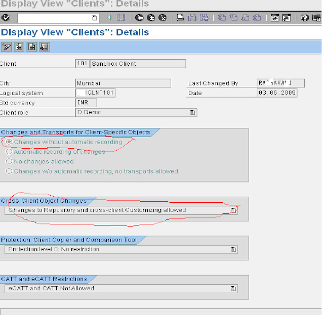 How to open the client in SAP system