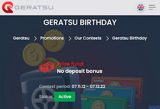 Geratsu $50 Forex No Deposit Bonus
