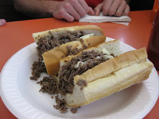 Mighty Subs Steak and Cheese