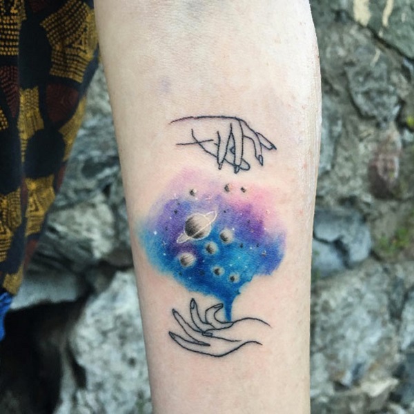 tatuagem cósmica