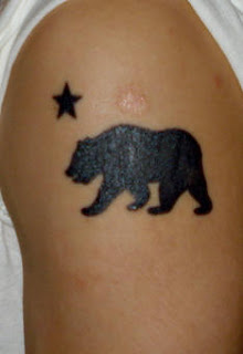 black bear tattoo