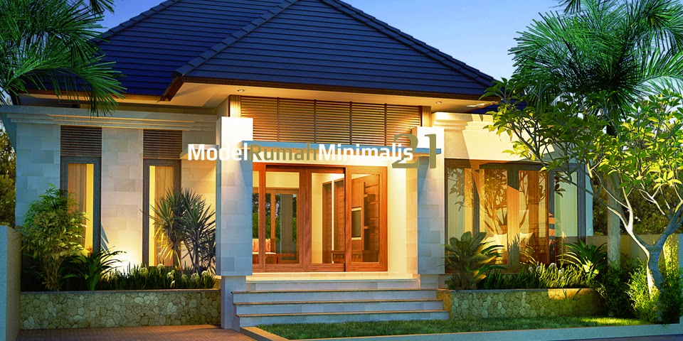  Desain Rumah Minimalis 1 Lantai Type 80 MODEL RUMAH UNIK 