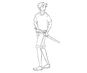 #11 Percy Jackson Coloring Page