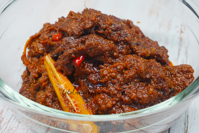 Resipi Rendang Daging Pressure Cooker