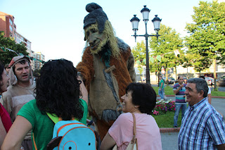 El mercado medieval lleva a miles de personas a las fiestas de Arteagabeitia Zuazo