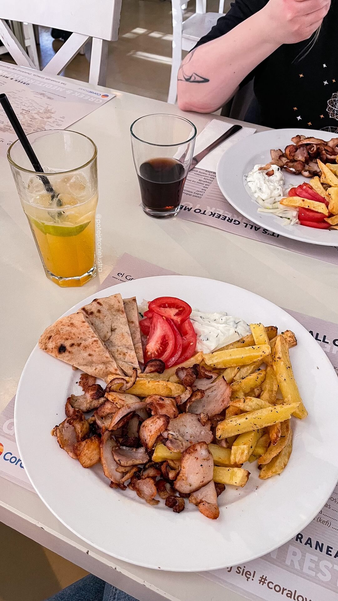 gyros w el greco Warszawa