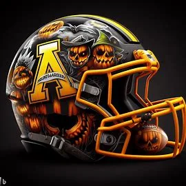 Appalachian State Mountaineers Halloween Concept Helmets