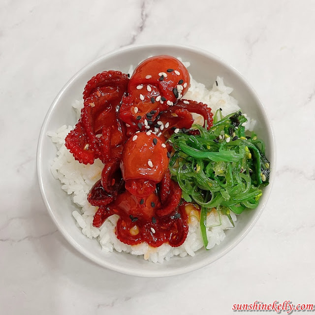 Prepare Japanese Meals Using Kanika Foods,  Kanika Father's Day Promo, Kanika, Chuka Idako, Chuka Hotate,  Chuka Kurage, Chuka Wakame, Breaded Scallop, Sesame Salad Dressing, Instant Japanese Fresh Udon, HSH Frozen Foods Sdn Bhd, Japanese Recipe, Food