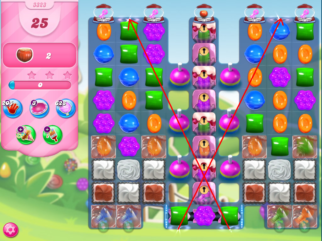 Candy Crush Saga level 3323