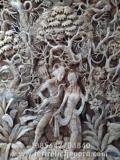  Ukiran  Relief  Ramayana kayu  jati Jepara UKIR RELIEF  3 