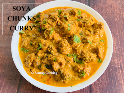 soya chunks curry