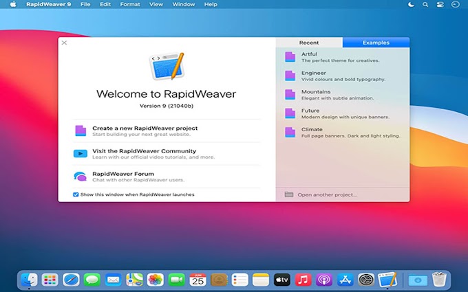 RapidWeaver v9.0 MacOS Free Download