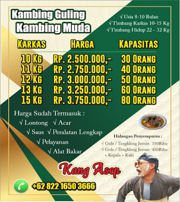 Pesan Antar Kambing Guling di Cikampek,kambing guling cikampek