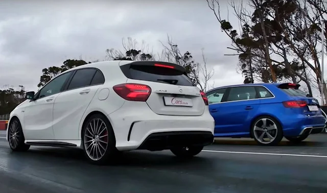 Audi RS3 x Mercedes A45 AMG