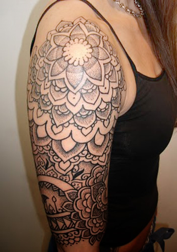 sexy girl half sleeve tattoo designs forearm sleeve tattoo designs