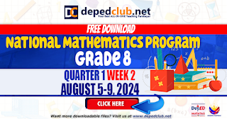 Grade 8 National Mathematics Program (NMP) Lesson Scripts (Q1: Week 2), Free Download