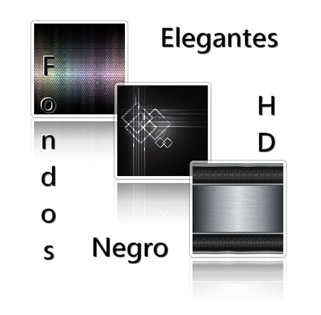 Elegantes fondos en negro HD