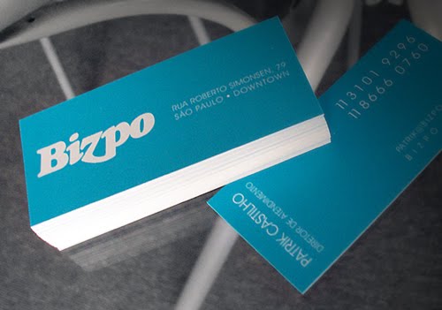 BIZPO business card design