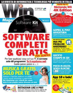 Win Magazine 249 - Settembre 2018 | ISSN 1128-5923 | TRUE PDF | Mensile | Internet | Tecnologia | Programmazione
É la rivista di informatica e tecnologia più venduta in Italia. Win Magazine è un progetto editoriale vincente, unico e irripetibile all'interno del mercato editoriale dedicato all'information technology. Contenuti pratici e capaci di stimolare un utilizzo creativo del computer e della tecnologia, un continuo scambio di idee tra redazione e lettori, allegati software e cartacei sempre di qualità: questi i punti di forza della rivista, che ogni mese si rivolge ad un pubblico vasto e in continua crescita. Win Magazine è ricca di idee e progetti, tutti gli argomenti vengono affrontati e spiegati in maniera autorevole, ma con un linguaggio chiaro e accessibile.