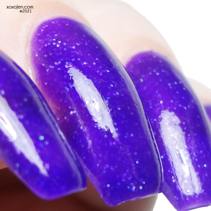 xoxoJen's swatch of Alter Ego Amethyst