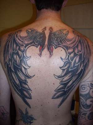 Angel wings tattoos have become very popular in the recent years