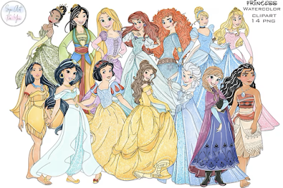 disney princess clipart