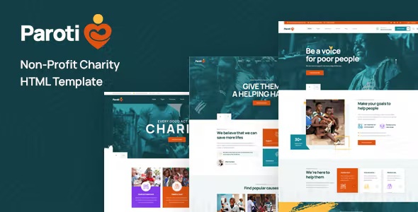 Best Non Profit Charity HTML Template