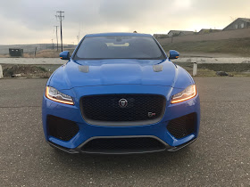 Front view of 2019 Jaguar F-Pace SVR