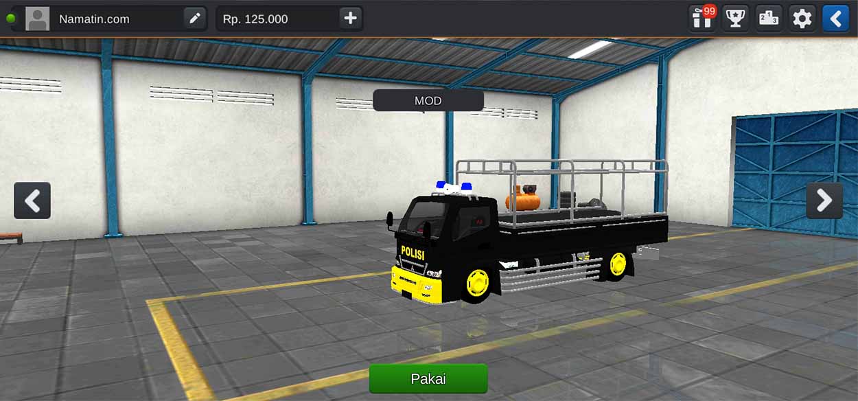 mod bus simulator truk oleng