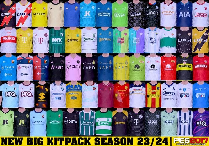 PES 2017, NEW KIT SEASON 23-2024 V2, 4/19/23