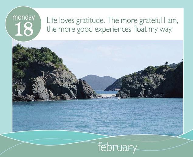 Affirmation for today ~ February 18, Monday ♥ 