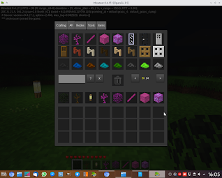 inventario arvore rosa craft