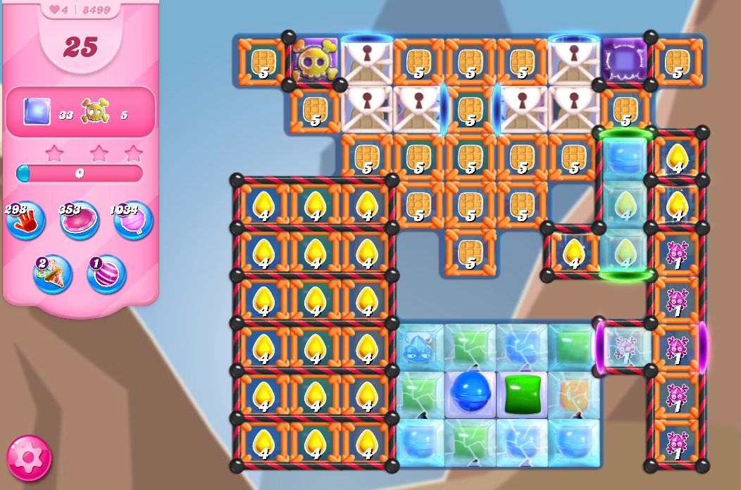 Candy Crush Saga level 8499