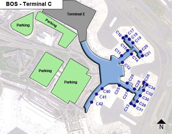 logan terminal c map Craig S Missives On Life Stupid Design Of Boston Logan Terminal C logan terminal c map