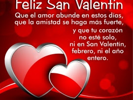 Mensajes de san valentin