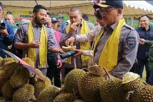 Ribuan Butir Durian dari 400 Varian Semarakkan  Festival Kampung Durian 2022