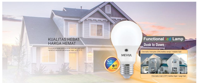 Gunakan Lampu Pintar Tanpa Ribet (Led Meval Photo Sensor)