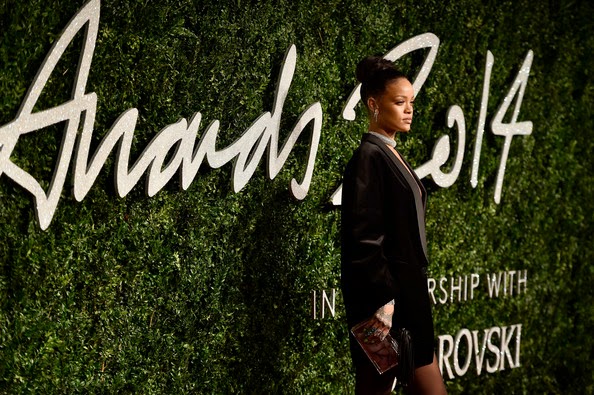 Rihanna, Naomi Cambell, Rita Ora and More Attend 2014 British Fashion Awards 