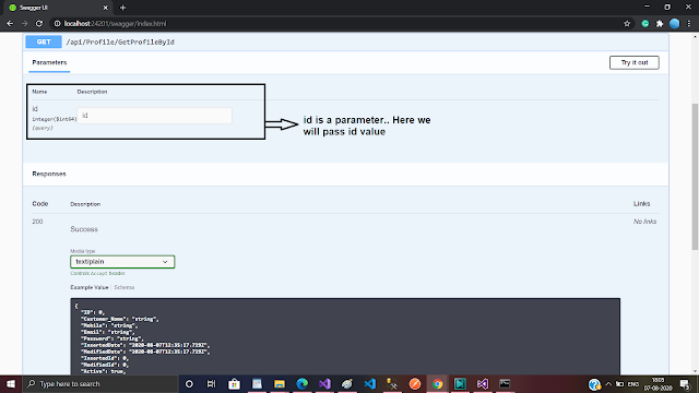 ASP.NET Core API : How to Retrieve a single record, Retrieve a record from sql,Get a  record by id, crud operation in ASP.Net Core Web API, CRUD operation in AsP.Net Core, Retrieve,Insert,Delete, Update in ASP.NET API, ASP.NET Core API , web api, asp.net web api, code-first entity framework,swagger, Retrieve a record using code-first entity framework, how to retrieve a record using asp.net core web api, write web api for retrieving records,  write web api for retrieving records using asp.net core web api