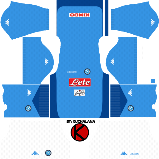 Ssc Napoli 201718 Dream League Soccer Kits Kuchalana