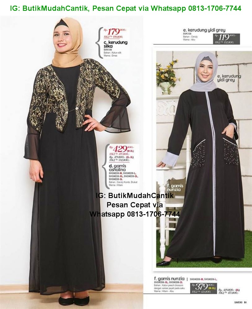 GAMIS KANTOR - Baju Kerja Muslim - Savero Fashion by Rika 