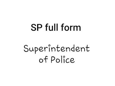 SUPERINTENDENT OF POLICE