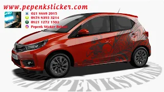 Mobil,Honda brio,Cutting Sticker,Digital printing,Cutting Sticker Bekasi,sticker mobil,jakarta,Bekasi,