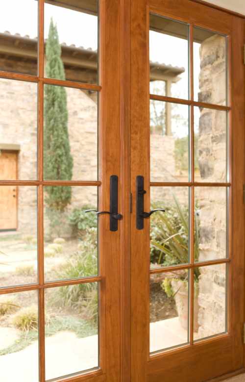 Wood French Patio Doors