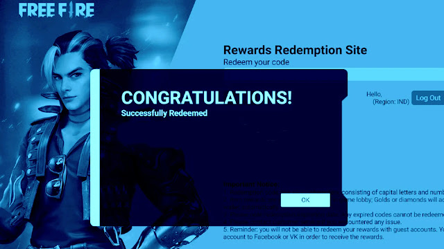 How To Redeem Free Fire Redeem Code