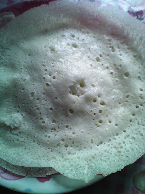 WHAT A BEAUTIFUL APPAM FROM KERALA?