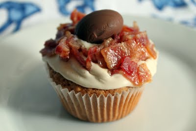 Bacon And Eggs Cupcakes