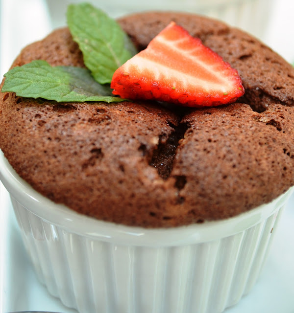 Molten Lava Cake in Ramekin