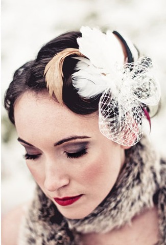 Krystie Ann Certified Hair Makeup Artist Romantic Winter Wedding Style 