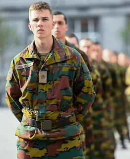 Prince Gabriel military training